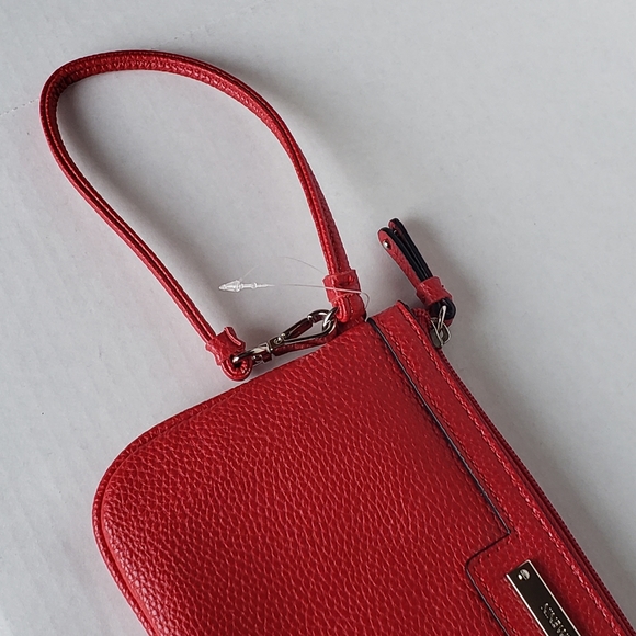 Nine West Wristlet Leopard Print lined - Picture 4 of 8